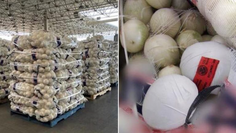 Almost $3 Million Worth of Meth Seized in California, as They Tried to Hide it in Onion Shipment