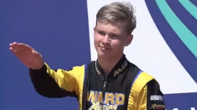 Teen Kart Racer Gets Canceled For Making Obscene Gesture