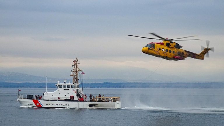 Alaska Coast: 3 Rescued from Overturned Vessel in Freezing Waters