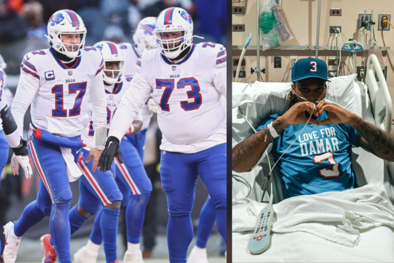 Buffalo Bills vs. New England Patriots: Bills back in the game, Hamlin watches