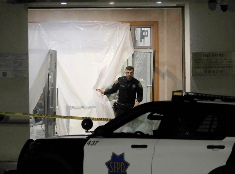 Car Crashes Into Chinese Consulate in San Francisco