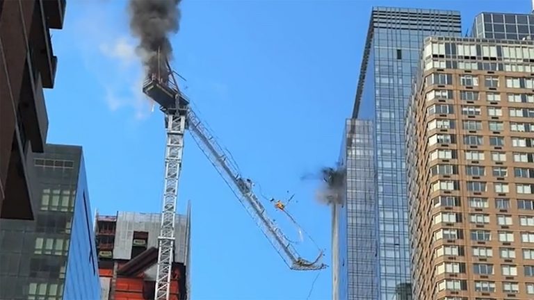 Crane Collapse in Midtown Manhattan Leaves Multiple Injuries and Building Damage