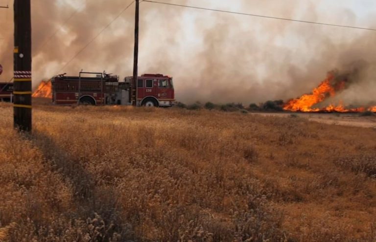 Danny Fire 90% Contained as Firefighters Battle Fast-Moving Brushfire