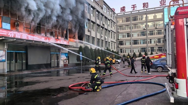 Deadly Fire Engulfs Northern Chinese Coal Mining Company