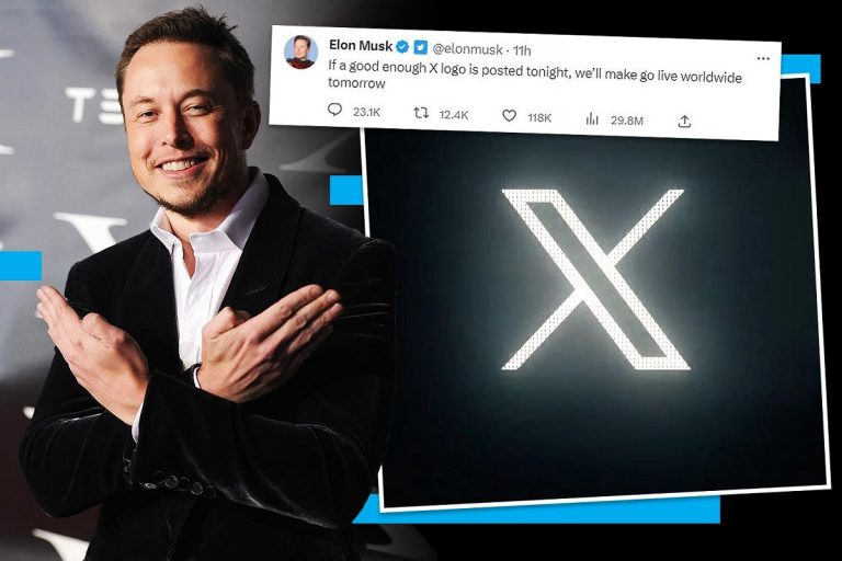 Elon Musk Unveils Twitter’s New “X” Logo