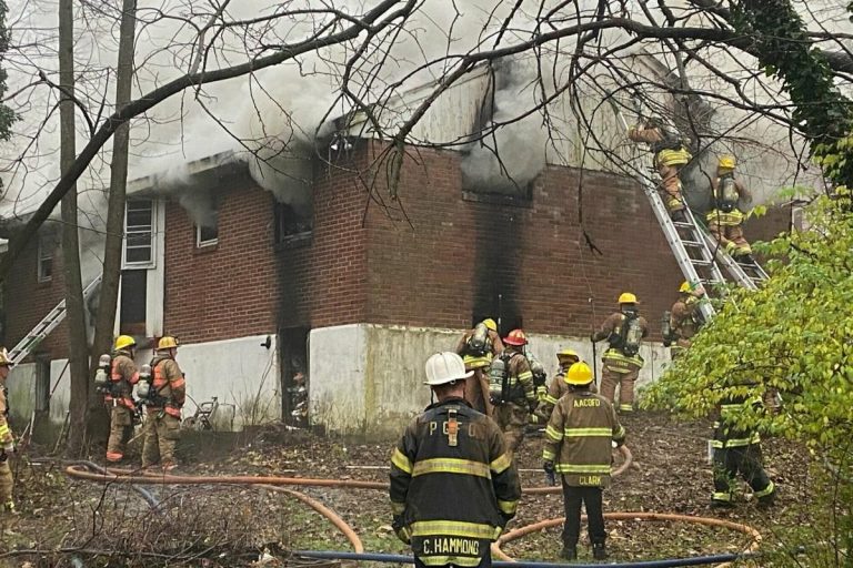 Laurel House Fire Draws in Multiple Fire Crews