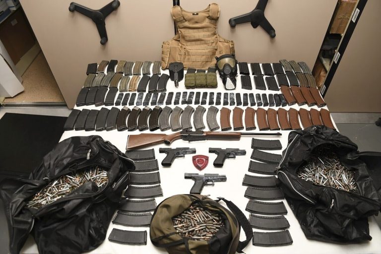 Florida motorist accused of firing at Rhode Island home caught with over 1,000 rounds