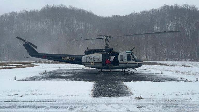 Helicopter Rescue Saves 4 College Students Stranded During Winter Storm