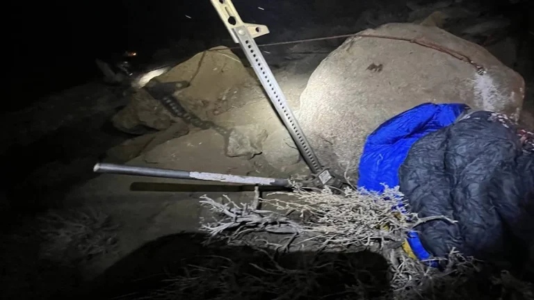 Hiker Rescued After 7 Hours Trapped Under 10,000-Pound Boulder in California Mountains