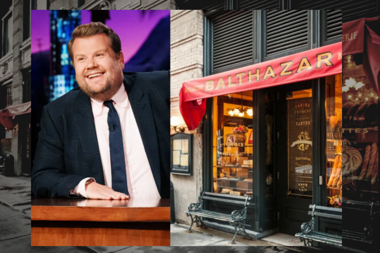 James Corden admits wrongdoing in Balthazar debacle