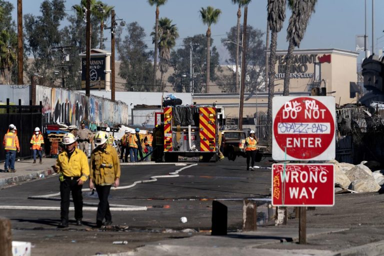 Los Angeles Drivers Encouraged to Opt for Public Transportation Following Massive Fire