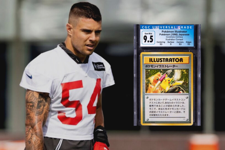 NFL linebacker retires from league after selling rare Pokémon card for almost $700K