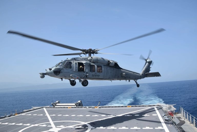 Navy Helicopter Crash: All Six Crew Members Survive