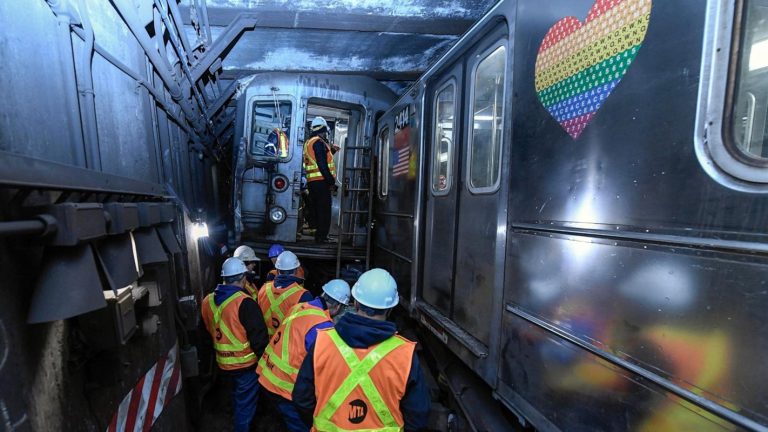 New York City Subway Service Disrupted for a Second Day After Crash
