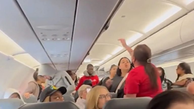 Woman Strips and Attempts to Urinate in Aisle on Frontier Airlines Flight