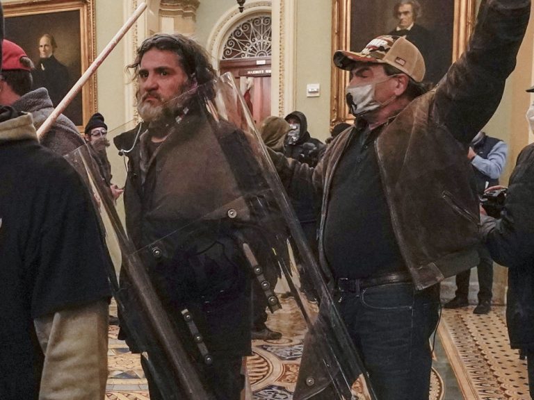 Proud Boy Involved in Capitol Window Smash Set for Sentencing