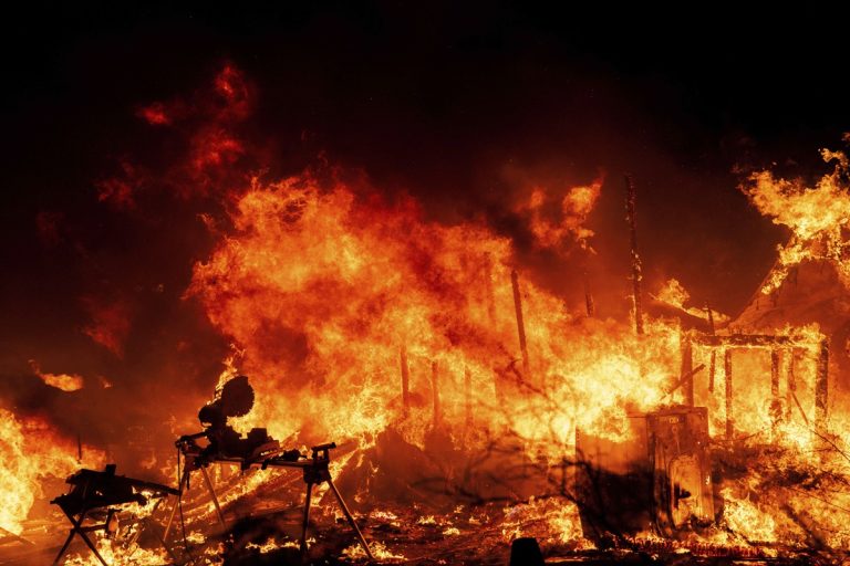 Two Infants Hospitalized for Smoke Inhalation as Fork Fire Spreads Rapidly