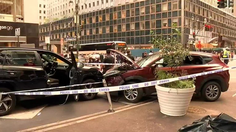 Stolen SUV Slams into Pedestrians in Manhattan