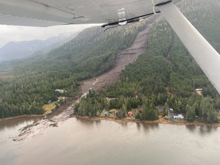 Alaska Landslide Survivor Tossed Around by Impact
