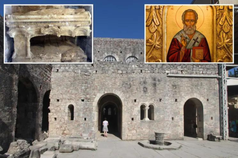 Researchers find grave of real-life Santa Claus in Ancient Turkish Church