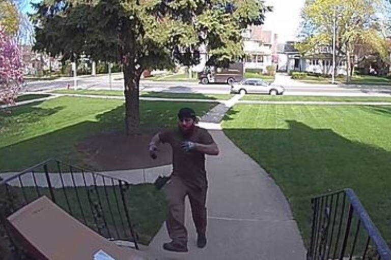Viral video shows UPS driver quickly reacting to help 4-year-old pinned under 100-pound package