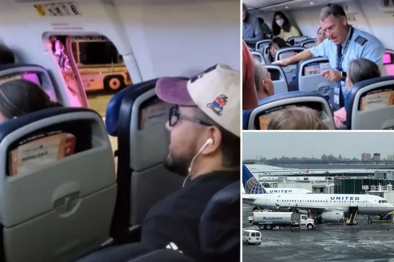 Man opens emergency exit, slides down wing while plane is moving