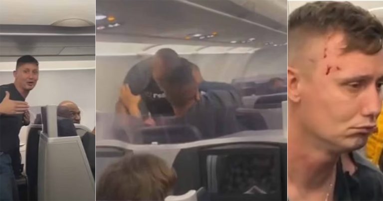 Wild Video Shows Mike Tyson Repeatedly Punching Airline Passenger