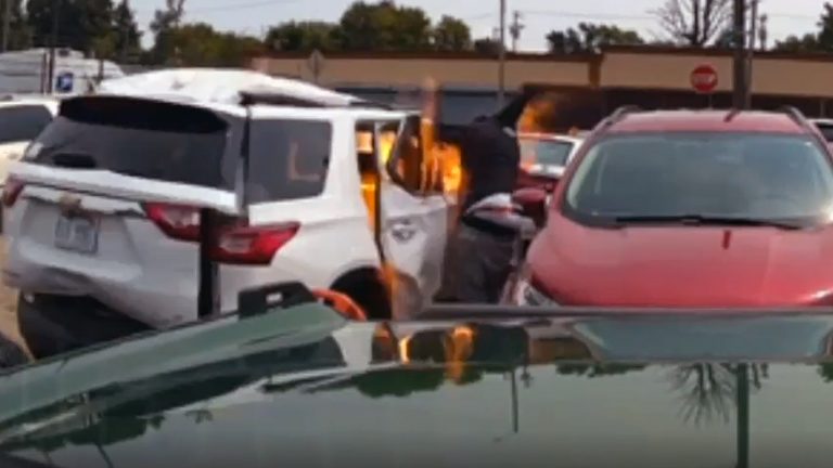 Detroit Police Seek Arsonist Following Vehicle Explosion