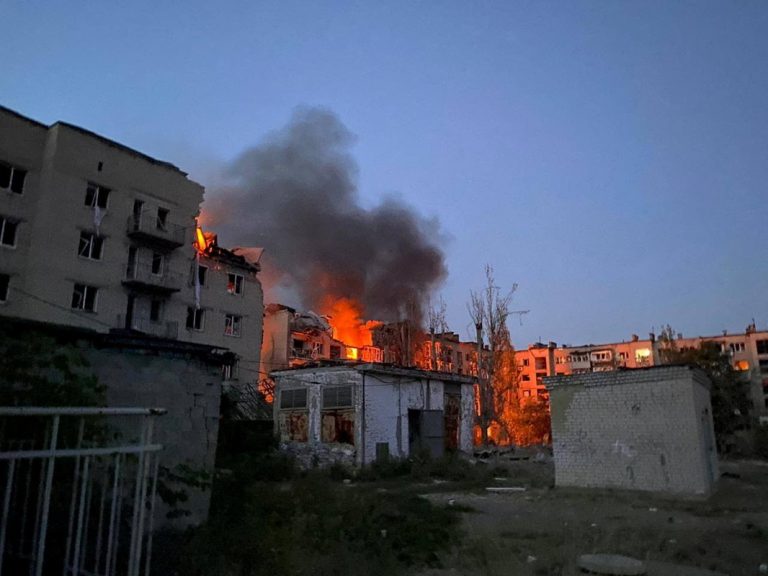 Five Killed in Ukraine Shelling as Russia Targets Hotel in Missile Strike