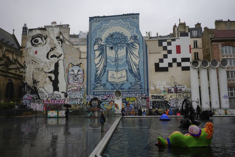 Elusive Street Artist “Invader” Unveils Olympic-Themed Mosaic in Paris