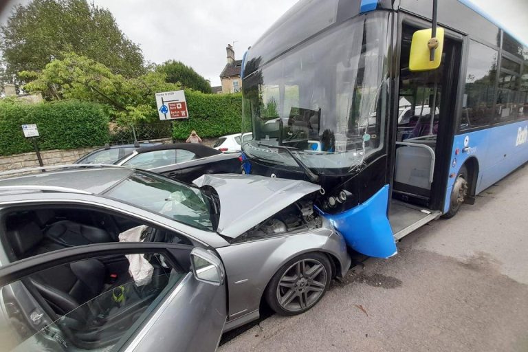 19 Injured After Jail Transport Van Collides with Vehicle