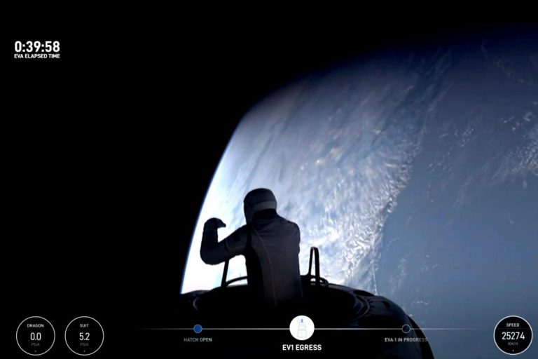 Billionaire Spacewalker Returns to Earth After Historic Private Spacewalk