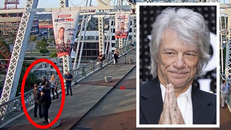 Jon Bon Jovi Helps Save Distressed Woman on Nashville Bridge