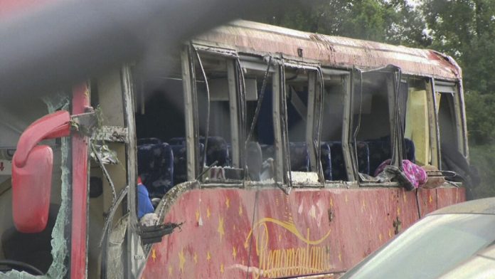 Suspected Tire Failure Linked to Fatal Bus Crash