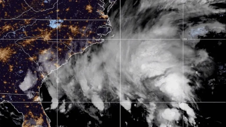 Tropical Storm Warning in Effect for the Carolinas