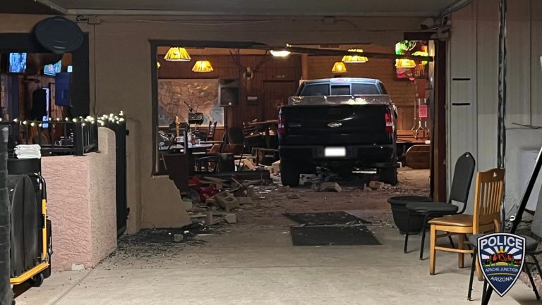 Vehicle Crashes Into Arizona Elks Lodge