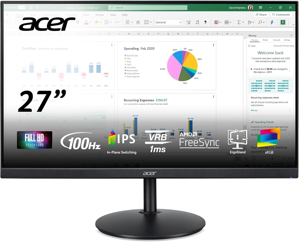 Acer CB272 27 inch Monitor