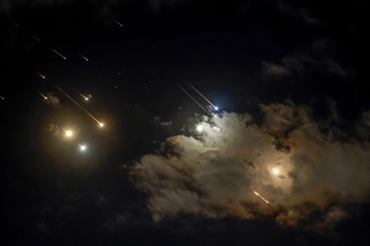 WW3 Fears: Iran Launches Large-scale Missile Assault on Israel