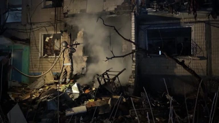 Russia and Ukraine Launch Over 200 Drones in Overnight Attacks