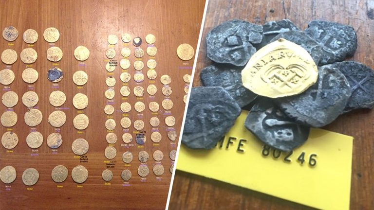 37 Stolen Gold Coins Recovered from Historic 1715 Shipwreck off Florida Coast