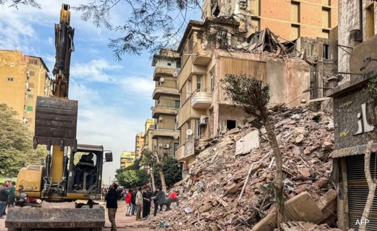 Apartment Building Collapse in Cairo Kills Eight, Injures Three