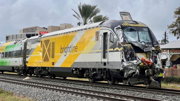 Brightline Train Collides with Fire Truck in Delray Beach