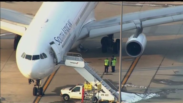 Dead Body Found in Airplane Wheel