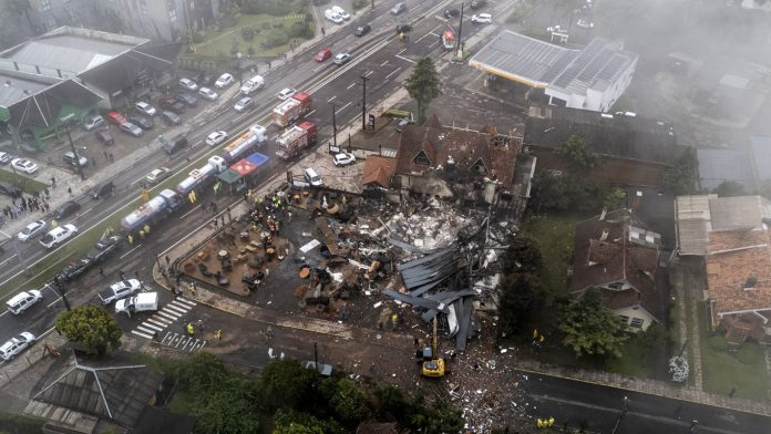 Plane Crash in Brazil Kills 10, Injures 17 in Gramado