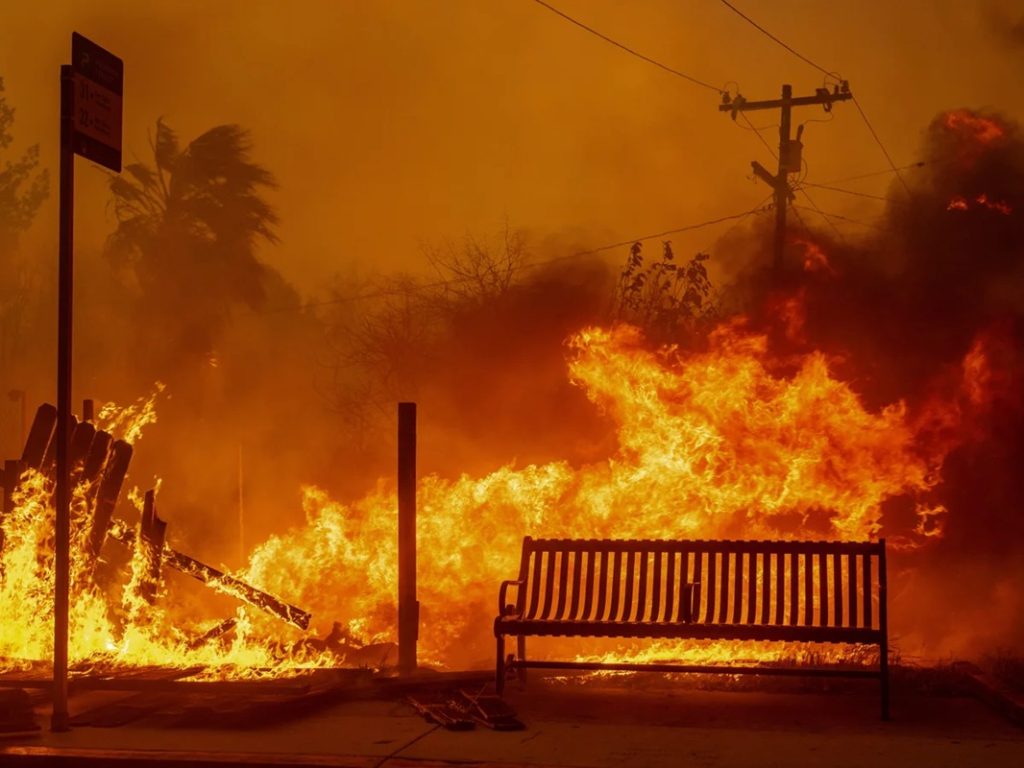 Los Angeles Fire Departments Struggle to Contain Multiple Wildfires Amid Historic Conditions